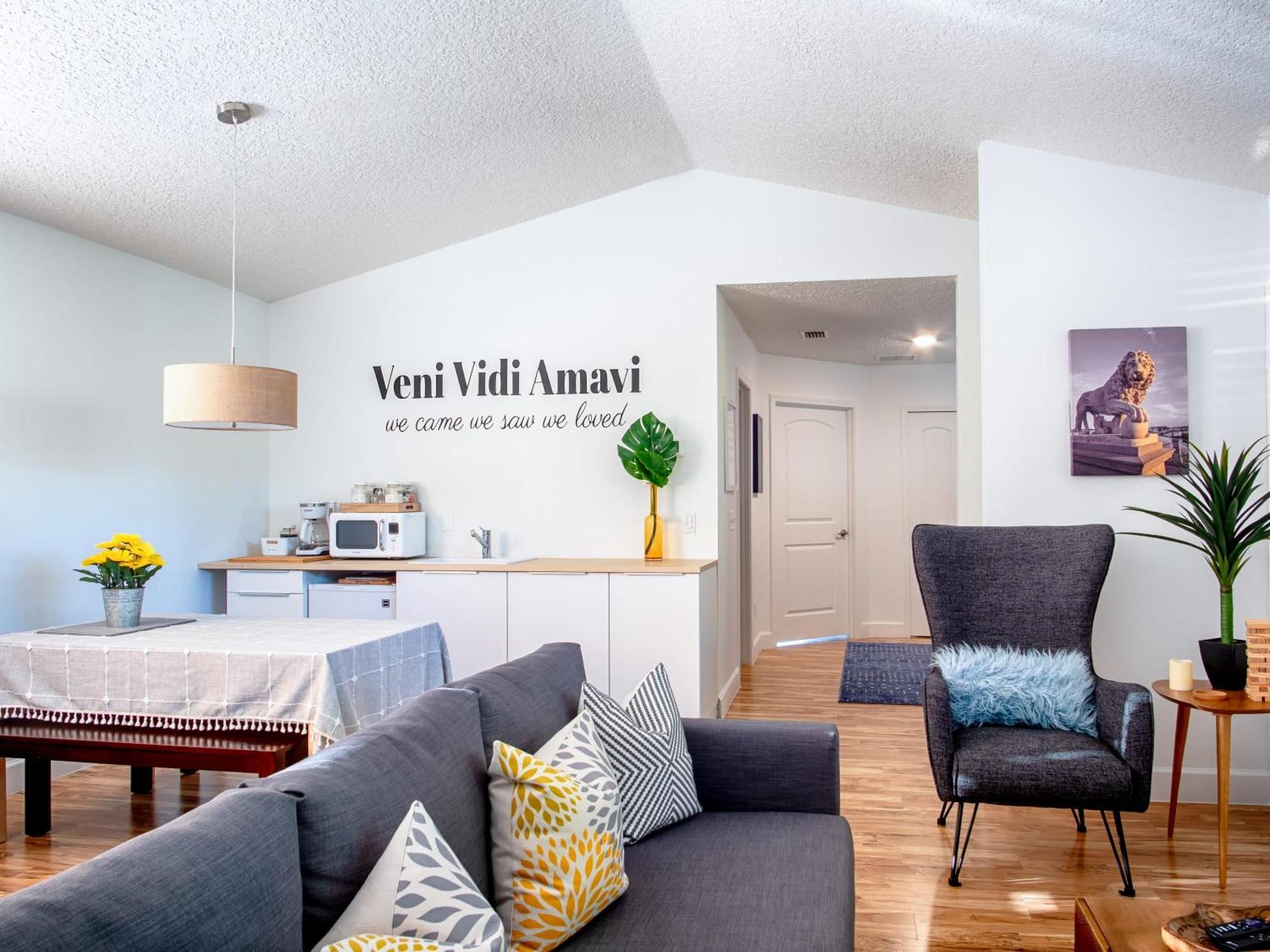 Apartment Private Mod Boho Chic Retreat Mins Dtwn St. Augustine